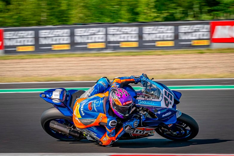 Luca in actie